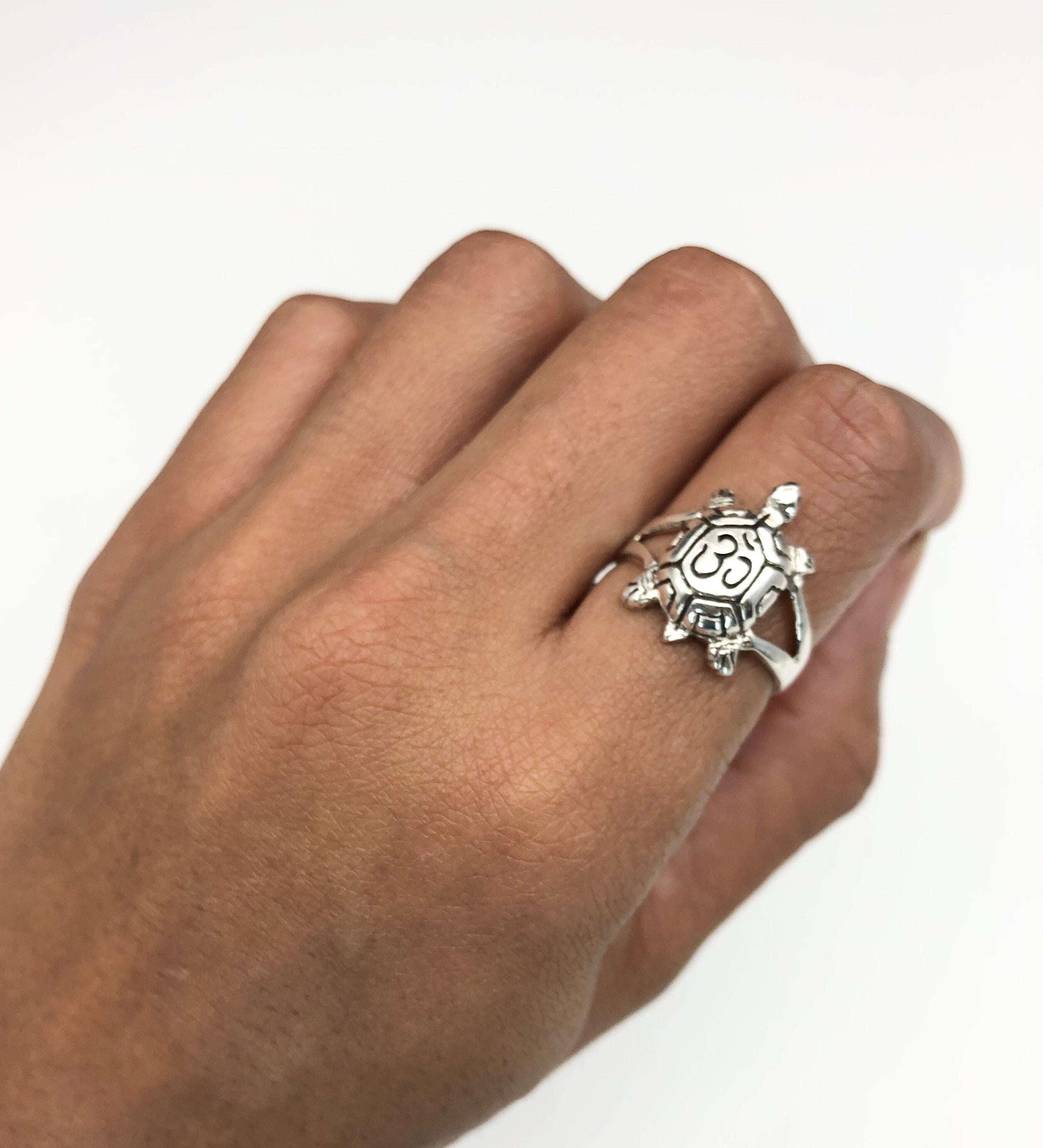 Gold Turtle Ring, Artistic Ring, Antique Gold Band, Dainty Turtle Ring,  Animal Ring, Vintage Animal Ring, Gold Turtle Jewelry, Gold Band(2)