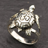 Gold Turtle Ring - Small Turtle Ring, Animal Lover Ring