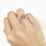 Music Note Ring - Music Lover Ring - Silver Treble Clef Ring