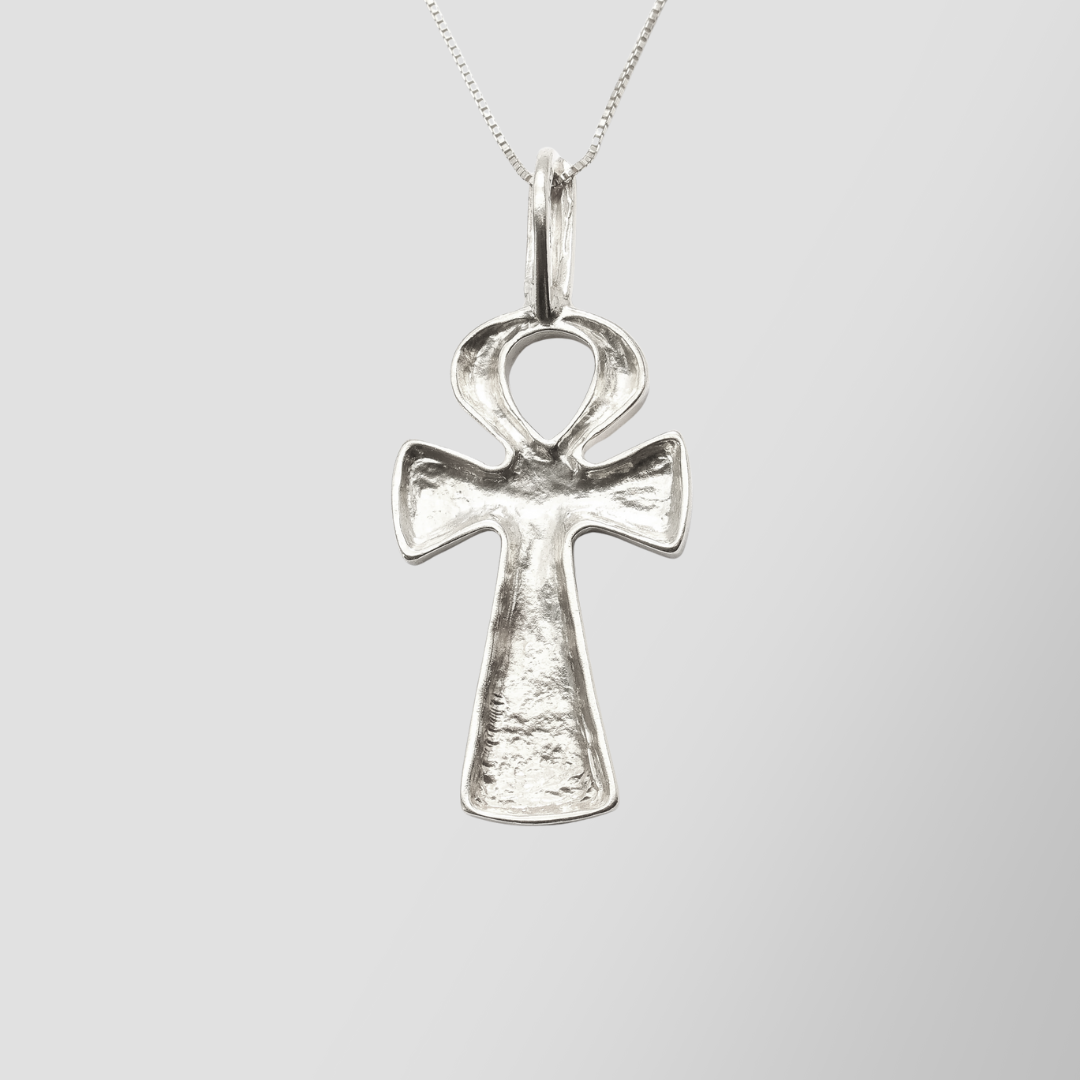 Beautiful Silver Ankh Necklace - 925 Sterling Silver design, a meaningful addition to your jewelry collection and ideal for gifting.