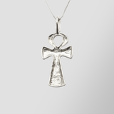 Beautiful Silver Ankh Necklace - 925 Sterling Silver design, a meaningful addition to your jewelry collection and ideal for gifting.
