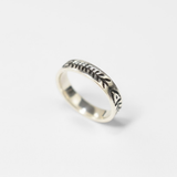 Silver Fish Bone Ring - Silver Fish Ring - Silver Stackable Band made in 925 Sterling Silver. Ideal for everyday wear and perfect for birthday gifting and special occasions.