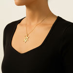 Adina Stone material options for 925 Sterling Silver, 18K Yellow Gold Vermeil, 18K White Gold Vermeil, 18K Rose Gold Vermeil.