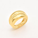 Thick Silver Ring, Chunky Ring, Dome Ring, Double Ring, Silver Ring, Vintage Ring, Boho Ring, Minimalist Ring, Silver Band, 925 Solid Silver(1)