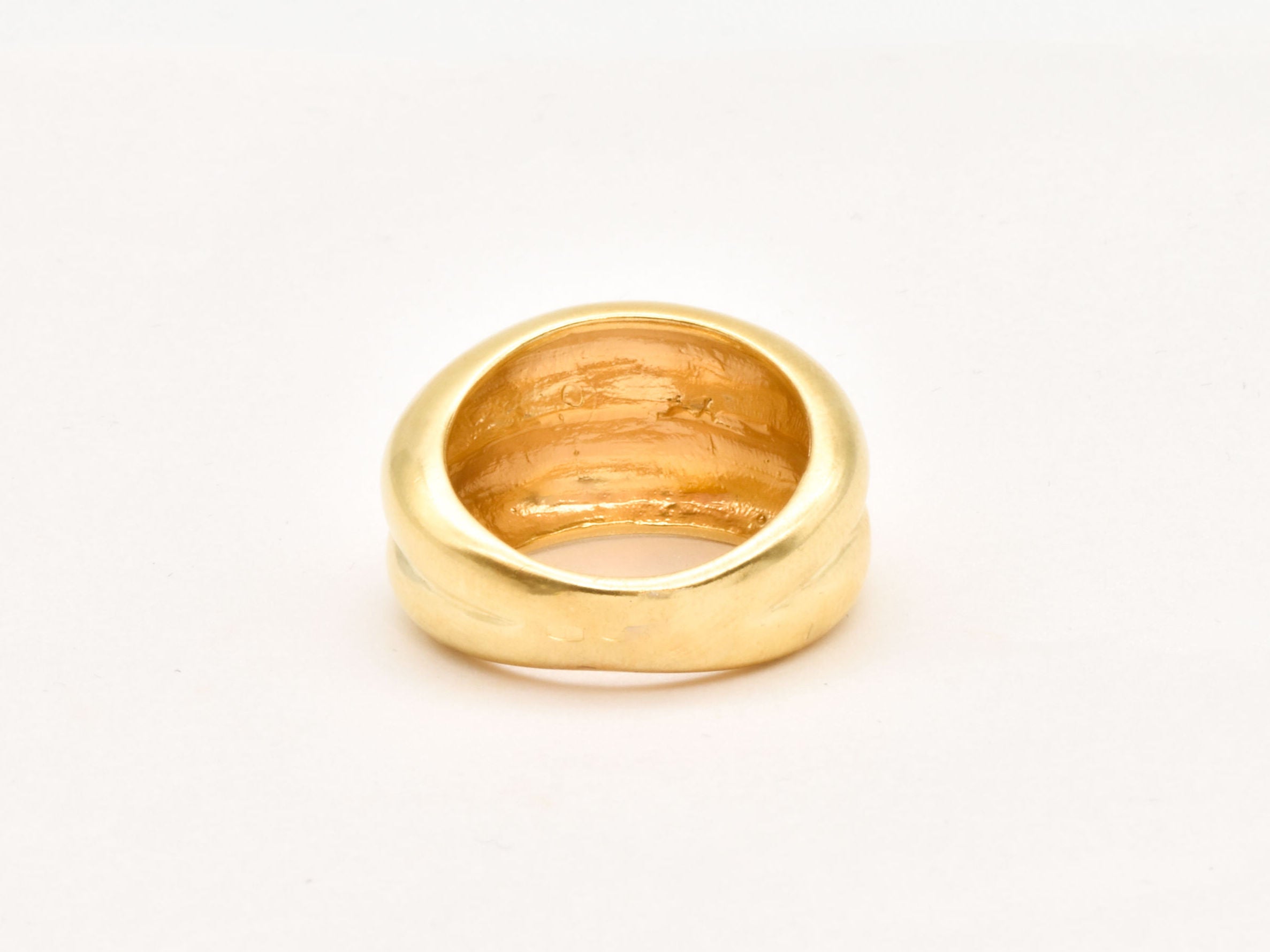 Thick Silver Ring, Chunky Ring, Dome Ring, Double Ring, Silver Ring, Vintage Ring, Boho Ring, Minimalist Ring, Silver Band, 925 Solid Silver(1)