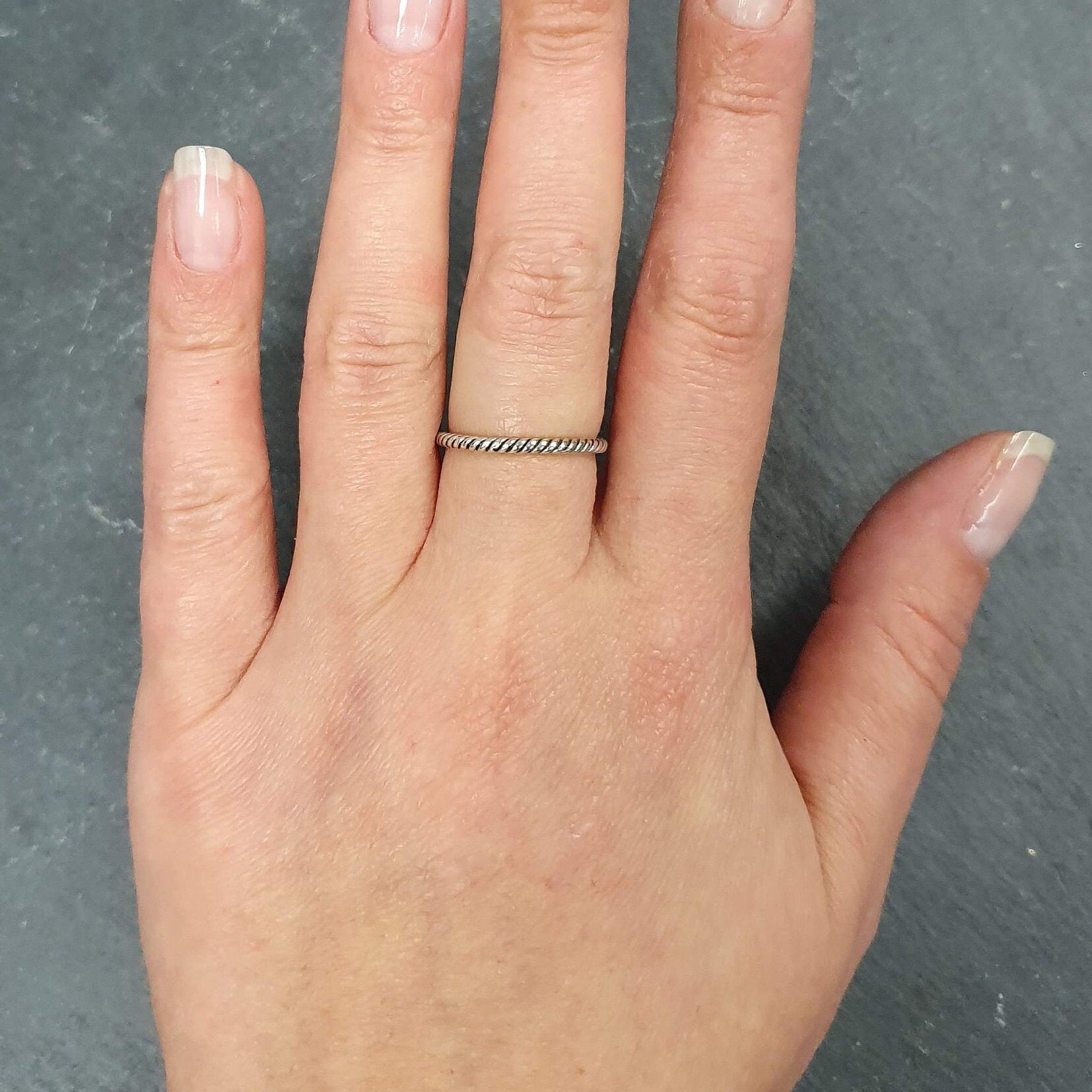 Braided Ring, Silver Ring, Braided Band, Silver Braided Ring, Designer Ring, Vintage Ring, Small Silver Ring, Dainty Ring, Solid Silver Ring