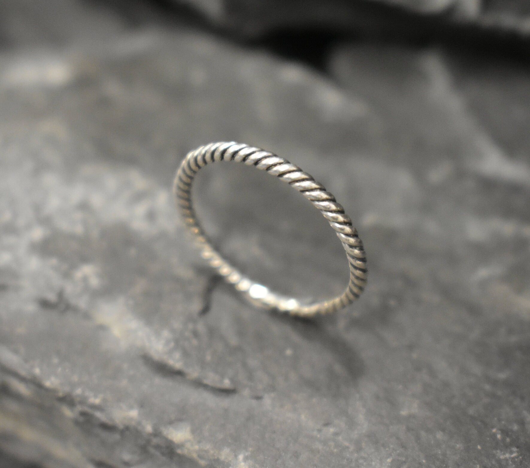 Braided Ring, Silver Ring, Braided Band, Silver Braided Ring, Designer Ring, Vintage Ring, Small Silver Ring, Dainty Ring, Solid Silver Ring