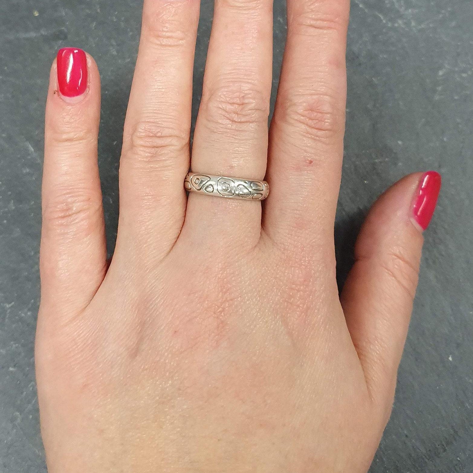 Tribal Ring, Artistic Ring, Vintage Ring, Silver Tribal Ring, Unique Ring, Antique Ring, Solid Silver Ring, Pure Silver Ring, Solid Silver