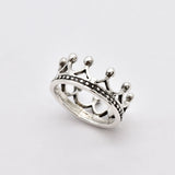 Rose Gold Crown Ring - Royal Princess Ring - Pink Tiara Ring
