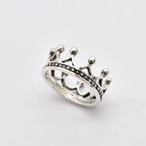 Gold Crown Ring - Gold Queen Ring, Gold Tiara Ring