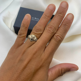 Silver Lion Ring - Lion Head Ring - Silver Animal Ring