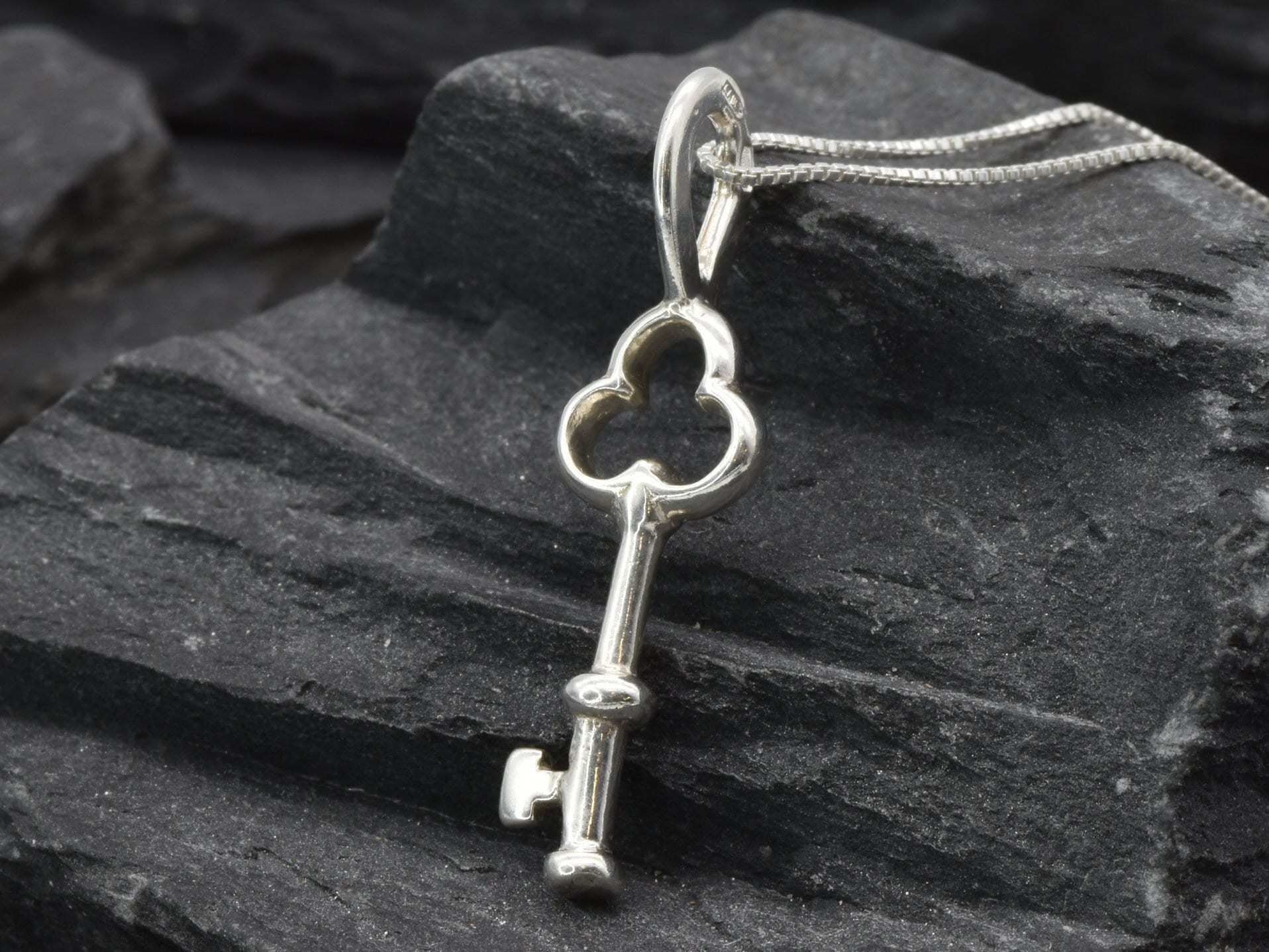 Key Pendant, Friendship Pendant, Love Pendant, Dainty Pendant, Gift For Her, Silver Key Pendant, Key Necklace, Silver Pendant, 925 Silver