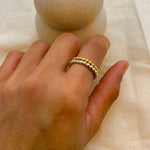 Silver Dainty Ring, Bubble Ring, Silver Stackable Ring, Stacking Band, Simple Silver Band, Beaded Ring, Ball Ring, 925 Silver Ring,Stackable(1)