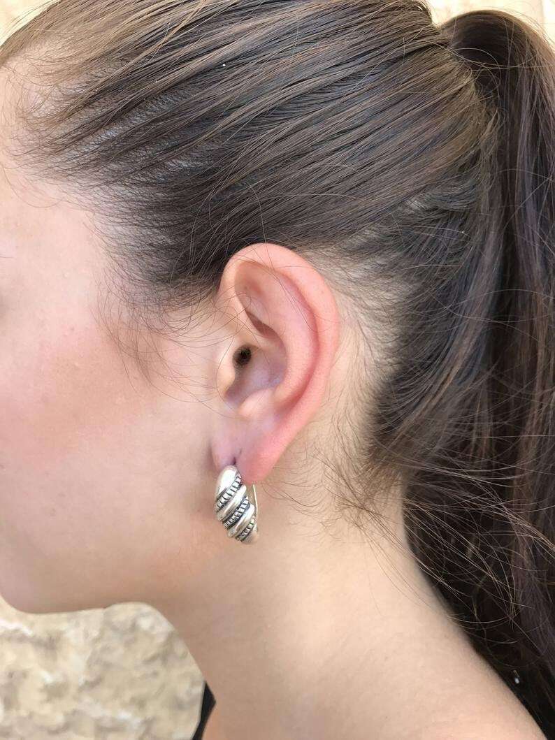 Silver Earrings, Designer Earrings, Statement Earrings, Unique Earrings, Artistic Earrings, Artisan Earrings, Solid Silver, Stud Earrings (740983418)