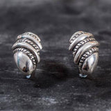 Silver Earrings, Designer Earrings, Statement Earrings, Unique Earrings, Artistic Earrings, Artisan Earrings, Solid Silver, Stud Earrings (740983418)