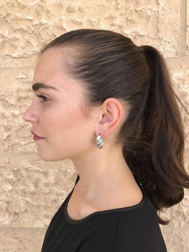 Silver Earrings, Designer Earrings, Statement Earrings, Unique Earrings, Artistic Earrings, Artisan Earrings, Solid Silver, Stud Earrings (740983418)