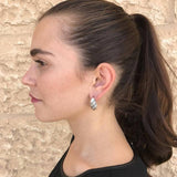 Silver Earrings, Designer Earrings, Statement Earrings, Unique Earrings, Artistic Earrings, Artisan Earrings, Solid Silver, Stud Earrings (740983418)