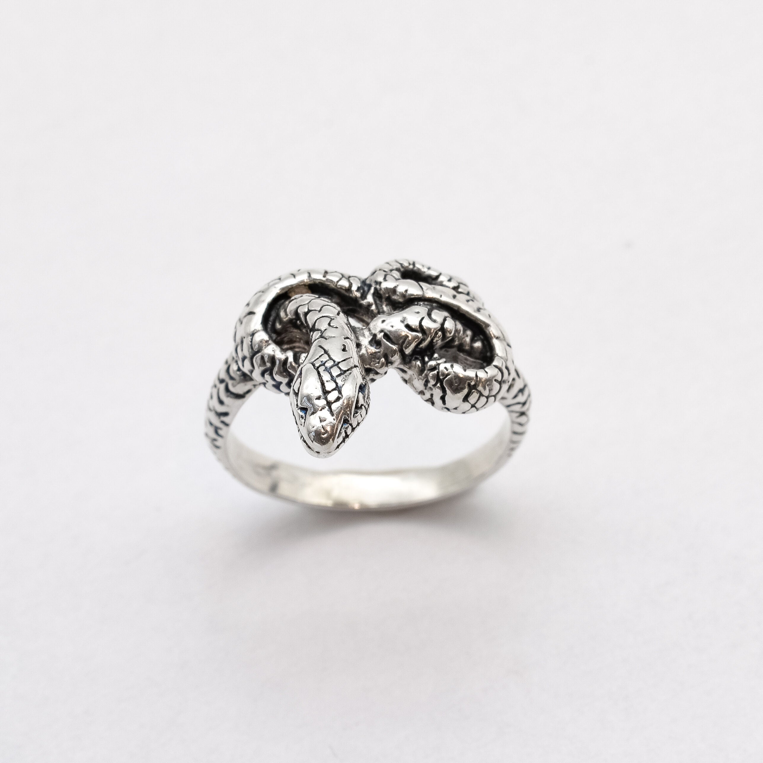 Snake Ring, Silver Snake Ring, Snake Head Ring, Animal Jewelry, Animal Ring, 925 Silver Ring, Python Ring, Vintage Snake Ring, Serpent Ring