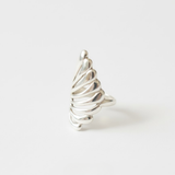 Sleek angel wing ring crafted from 925 sterling silver, perfect for daily wear and a thoughtful gift for loved ones.