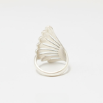 Beautifully crafted angel wing ring in 925 sterling silver, ideal for stylish everyday wear and unforgettable gift-giving occasions.