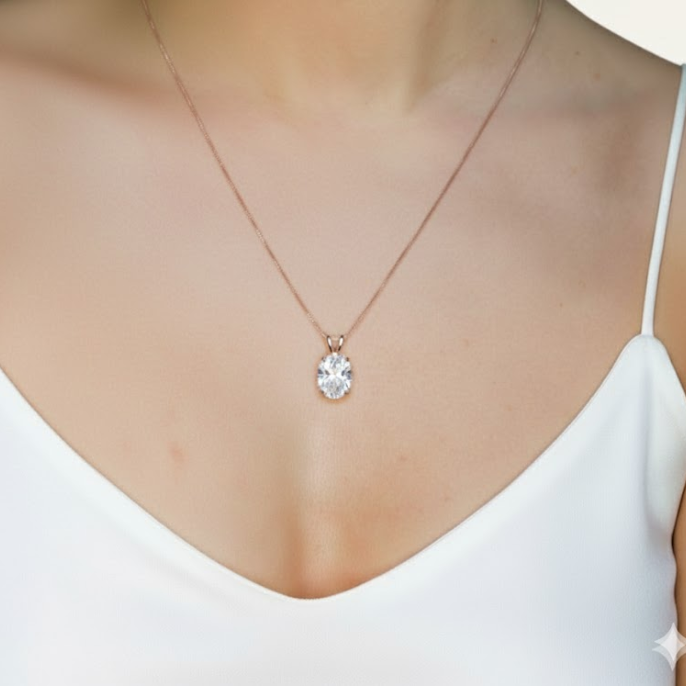 Adina Stone material options for 925 Sterling Silver, 18K Yellow Gold Vermeil, 18K White Gold Vermeil, 18K Rose Gold Vermeil.