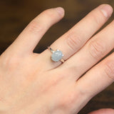 Adina Stone material options for 925 Sterling Silver, 18K Yellow Gold Vermeil, 18K White Gold Vermeil, 18K Rose Gold Vermeil.