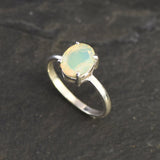 Fire Opal Ring - Natural Opal Ring - Vintage Opal Ring