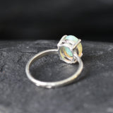 Fire Opal Ring - Natural Opal Ring - Vintage Opal Ring