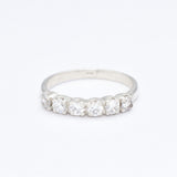 Pink Diamond Ring - Rose Gold Band - Stackable Diamond Ring