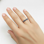 Adina Stone material options for 925 Sterling Silver, 18K Yellow Gold Vermeil, 18K White Gold Vermeil, 18K Rose Gold Vermeil. 