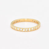 Elegant Diamond Eternity Band - A Timeless Wedding Ring