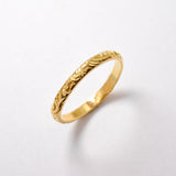 Silver Tribal Band - Silver Boho Band - Everyday Stackable Band