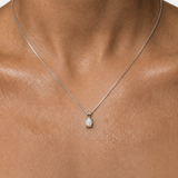 Australian Opal Pendant - Natural Opal Necklace - October Birthstone Necklace