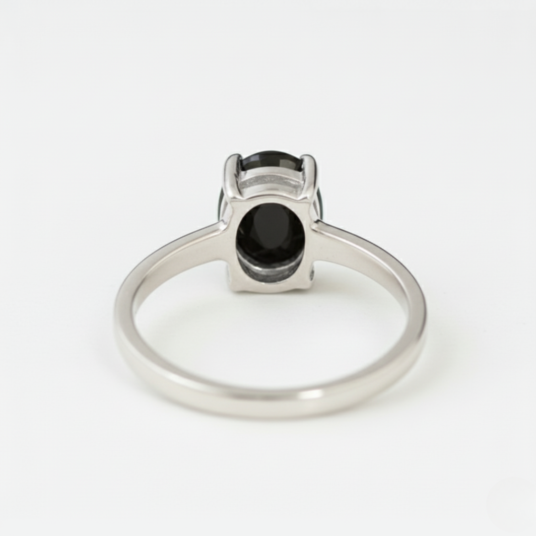 Timeless Black Onyx Ring crafted in 925 Sterling Silver - A classic piece for both everyday elegance and special moments.