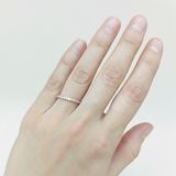 Rose Gold Diamond Ring - Stunning Sparkly Band, a versatile pink eternity piece for daily chic and unforgettable gifts.