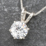 Diamond Pendant, Dainty Necklace, Created Diamond, Bridal Jewelry, Wedding Necklace, Delicate Pendant, Minimalist Pendant, Unique Pendant