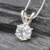 Diamond Pendant, Dainty Necklace, Created Diamond, Bridal Jewelry, Wedding Necklace, Delicate Pendant, Minimalist Pendant, Unique Pendant