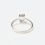 Rose Quartz Solitaire Ring in 925 Sterling Silver, a timeless piece for casual wear or as a thoughtful gift for loved ones.