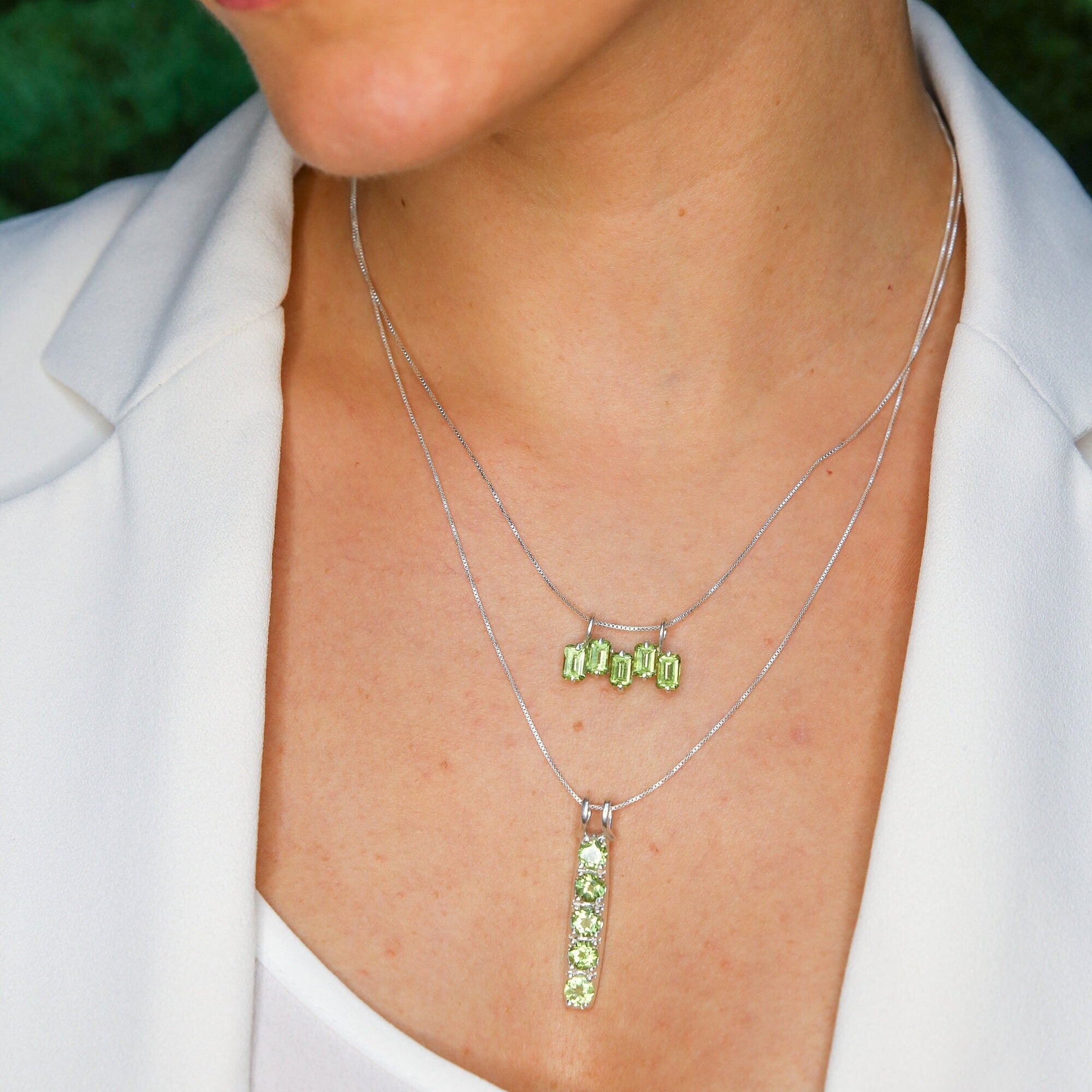 Elegant Natural Emerald Pendant in 925 Sterling Silver, May Birthstone, symbolizes growth and harmony—perfect for everyday wear.