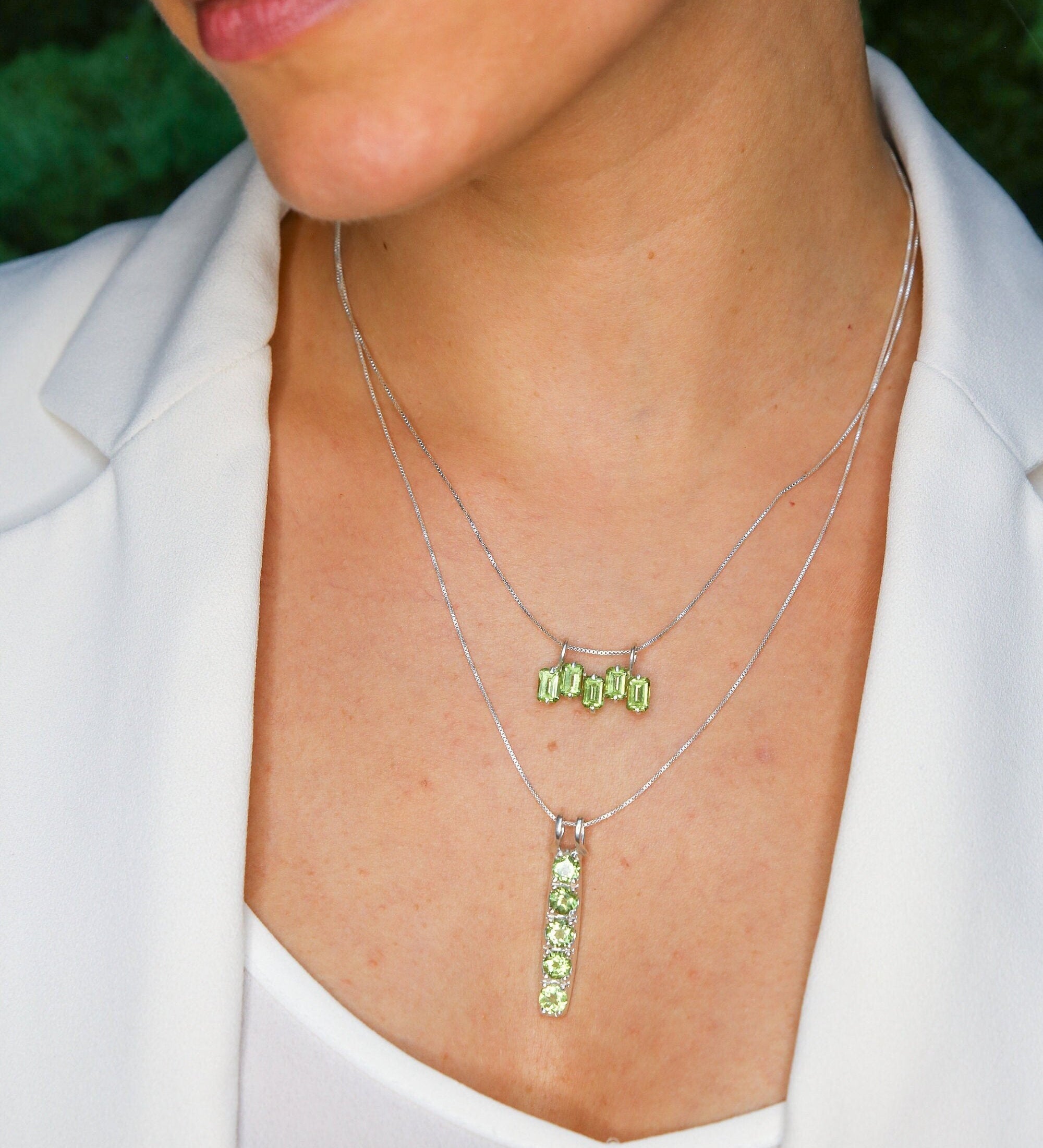 Elegant Natural Emerald Pendant in 925 Sterling Silver, May Birthstone, symbolizes growth and harmony—perfect for everyday wear.