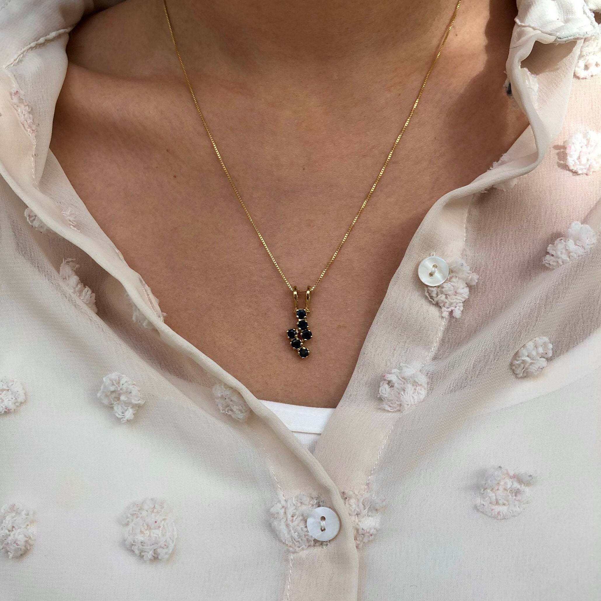 Gold Amethyst Pendant, Natural Amethyst, February Birthstone, Gold Lightning Pendant, Gold Dainty Pendant, Purple Pendant, Amethyst Necklace