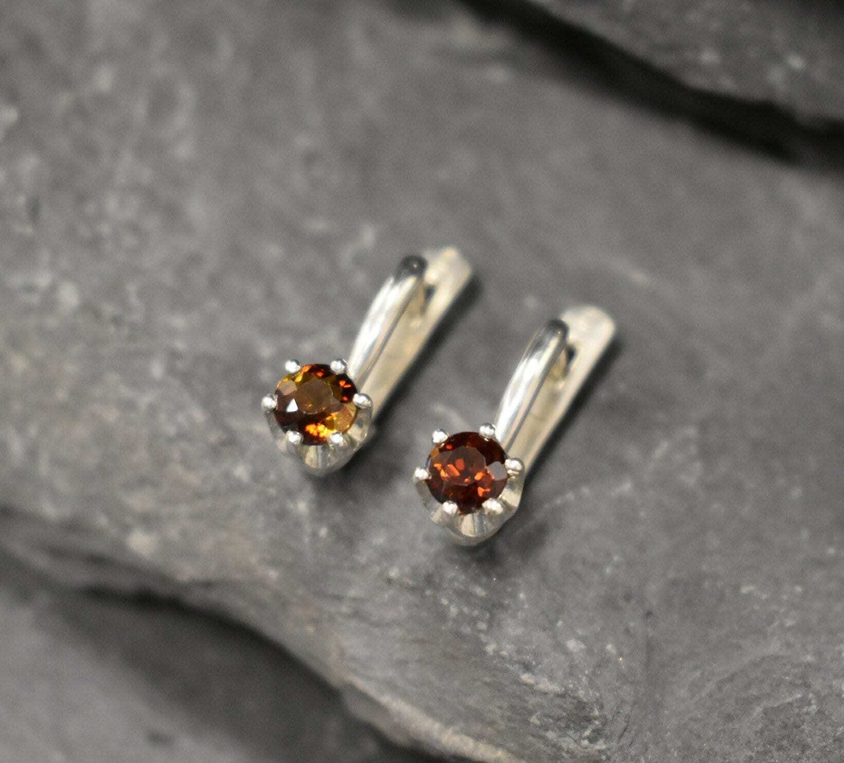 Natural Tourmaline Earrings, Tourmaline Earrings, Natural Tourmaline, October Birthstone, Vintage Earrings, 925 Silver Earrings, Tourmaline