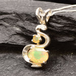 2405-P-nEOO: Sterling Silver 925 Ethiopain Opal