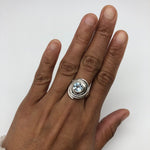 2682-R-nBTT: Sterling Silver 925 Blue Topaz