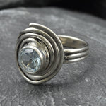 2682-R-nBTT: Sterling Silver 925 Blue Topaz