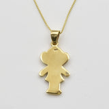 TE-023-P-0S: Gold Vermeil 18k