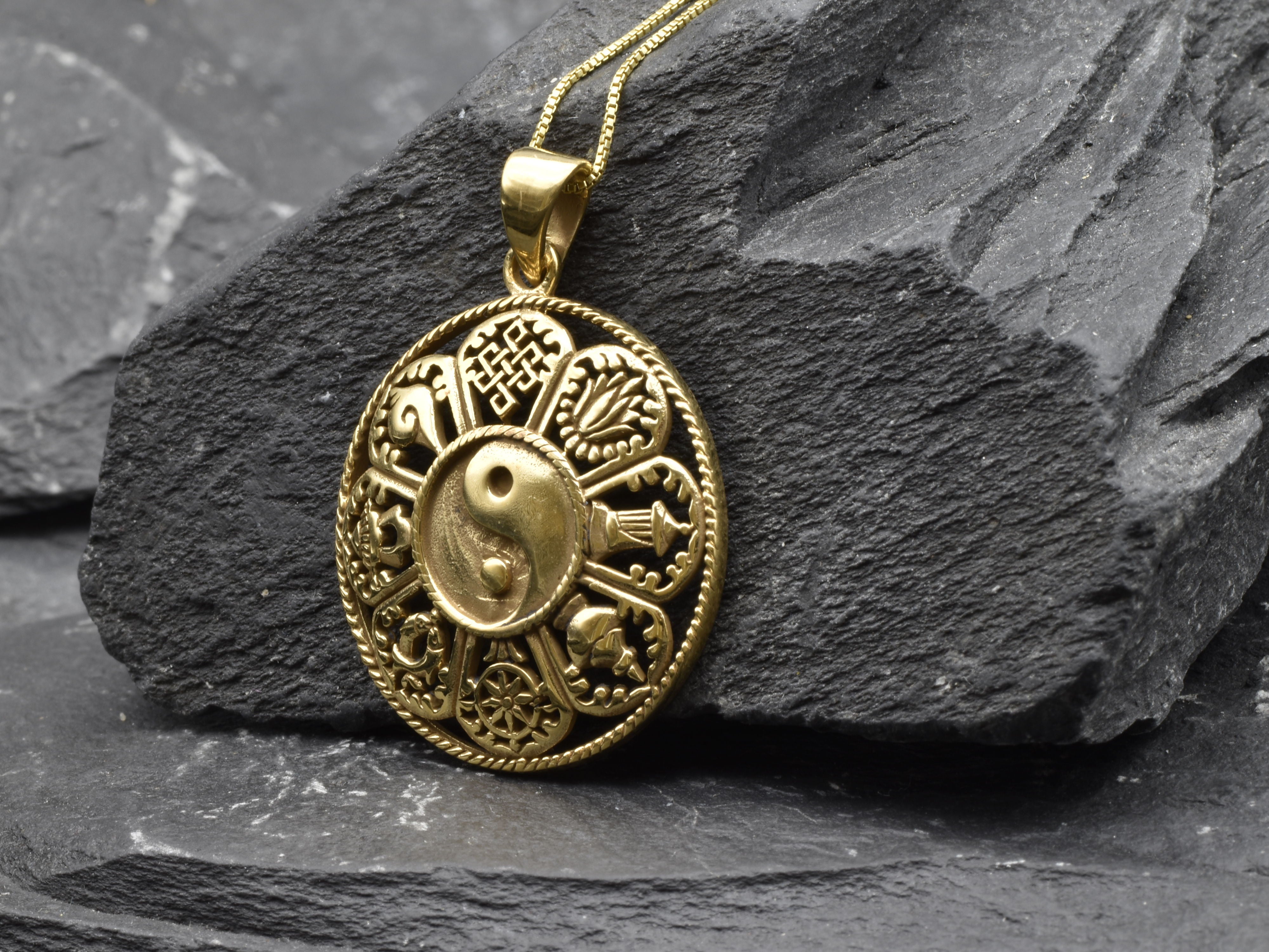 P-00806-P-Y Gold Vermeil 18k