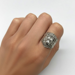 Elegant Silver Lion Ring crafted from 925 Sterling Silver, ideal for unique everyday style and special celebrations.