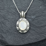 2257-P-nEOO: Sterling Silver 925 Ethiopain Opal