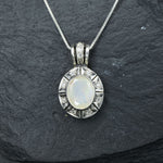 2257-P-nEOO: Sterling Silver 925 Ethiopain Opal